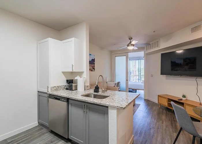 Apartment Stylish Studio-1br 1ba, Pool, Gym, Free Parking, Game Room, Ev Tempe